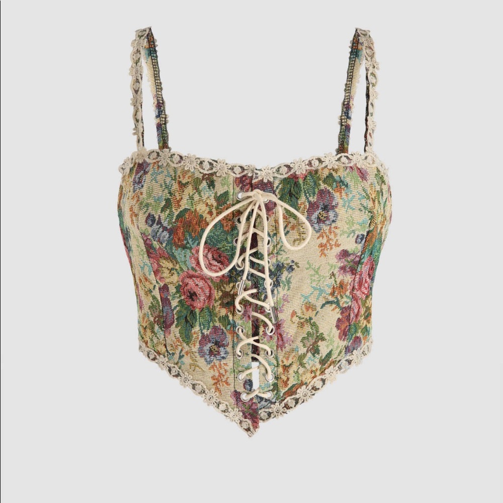 Secret Garden Crop Top